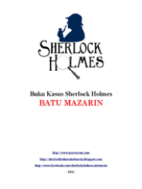 Buku Kasus Sherlock Holmes - Batu Mazarin