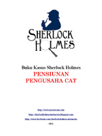 Buku Kasus Sherlock Holmes - Pensiunan Pengusaha Cat